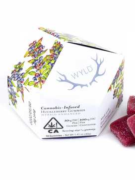 WYLD Gummies - Huckleberry