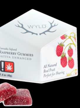 WYLD Gummies - Raspberry