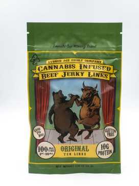 Stoned Age Edible - Original Beef Jerky Links